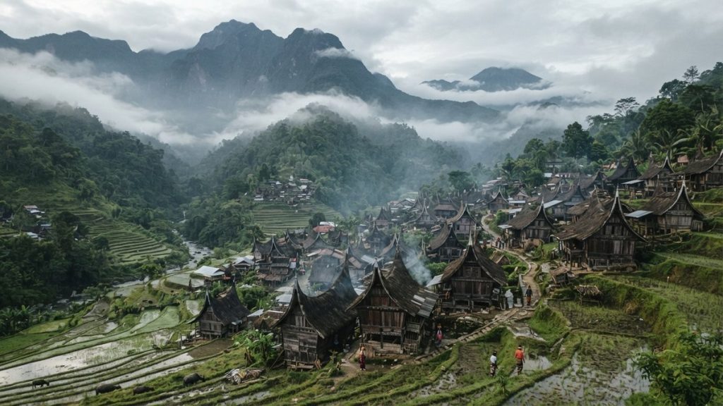 Bukan Sekadar Bali 5 Desa Adat Terpencil di Sumatra Ini Menyimpan Aturan Kuno yang Bisa Bikin Turis Asing Kaget Setengah Mati